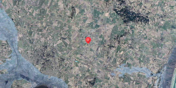 Stomflod og havvand på Tryvej 10, 9320 Hjallerup
