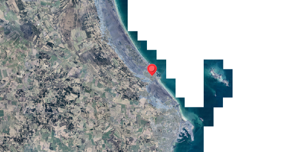 Stomflod og havvand på Munkevej 21, 9970 Strandby