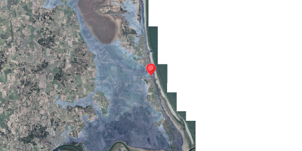 Stomflod og havvand på Haslevgaarde Strand 3, 9560 Hadsund
