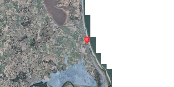 Stomflod og havvand på Haslevgaarde Strand 10, 9560 Hadsund
