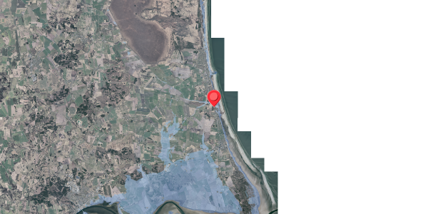 Stomflod og havvand på Haslevgaarde Strand 23, 9560 Hadsund