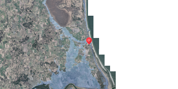 Stomflod og havvand på Haslevgaarde Strand 29, 9560 Hadsund
