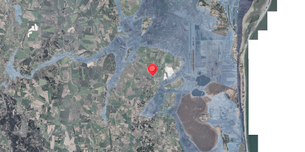 Stomflod og havvand på N.P. Gravesensvej 14, 9293 Kongerslev
