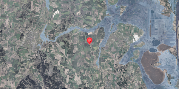 Stomflod og havvand på Vesterbygade 34, 9520 Skørping