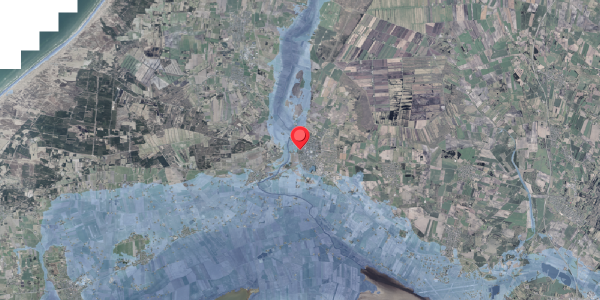 Stomflod og havvand på Bredgade 21, 9440 Aabybro