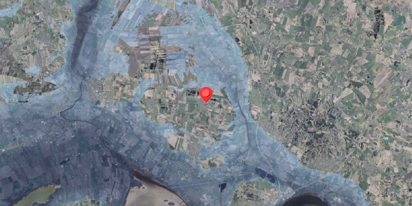Stomflod og havvand på Bygaden 21, 9430 Vadum