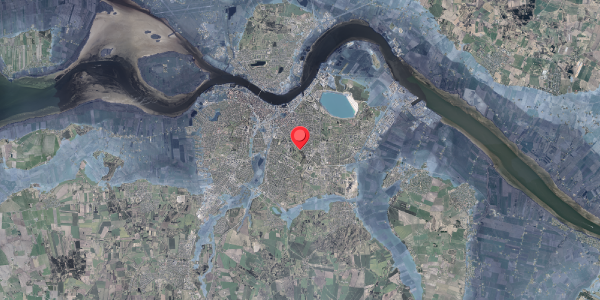 Stomflod og havvand på Abelsvej 21, 9000 Aalborg