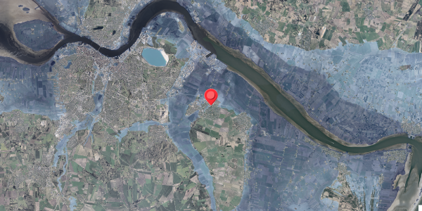 Stomflod og havvand på Augustvej 5, 9270 Klarup