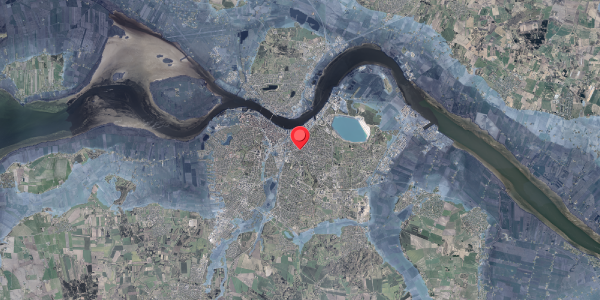 Stomflod og havvand på Bernstorffsgade 21, 9000 Aalborg