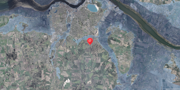 Stomflod og havvand på Bladet 13, 9260 Gistrup