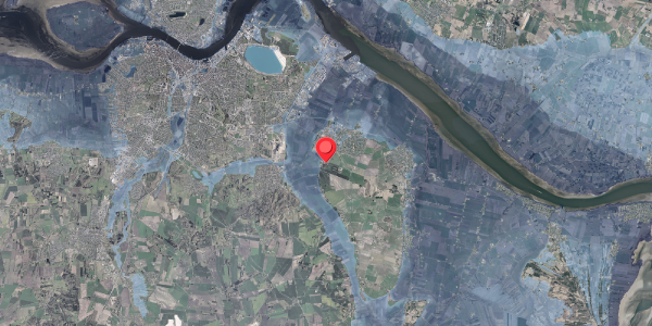 Stomflod og havvand på Christianshøjvej 5, 9270 Klarup