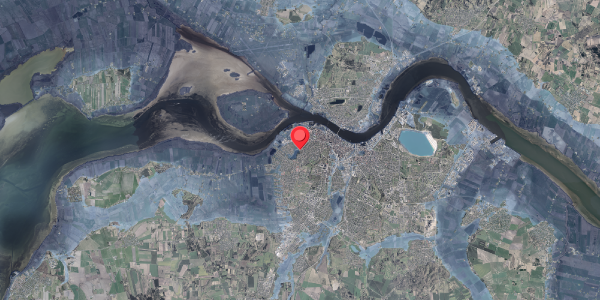Stomflod og havvand på Elsevej 3, 9000 Aalborg
