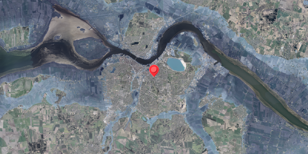 Stomflod og havvand på Frejasgade 21, 9000 Aalborg