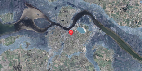 Stomflod og havvand på Herskindsgade 13, . , 9000 Aalborg