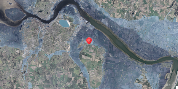Stomflod og havvand på Julivej 13, 9270 Klarup