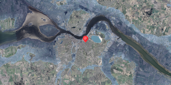 Stomflod og havvand på Kildevældsvej 12, 9000 Aalborg