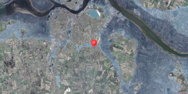 Stomflod og havvand på Kronen 5, 9260 Gistrup