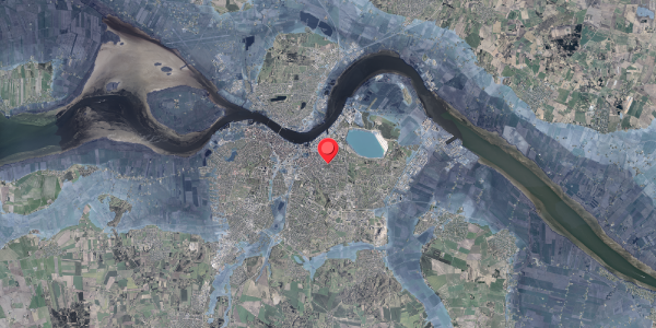 Stomflod og havvand på Langgade 2, 9000 Aalborg