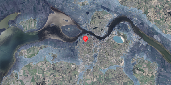 Stomflod og havvand på Lillisvej 1, 9000 Aalborg