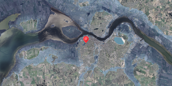 Stomflod og havvand på Lillisvej 12, 9000 Aalborg