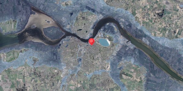 Stomflod og havvand på Lundbyesgade 21, 9000 Aalborg