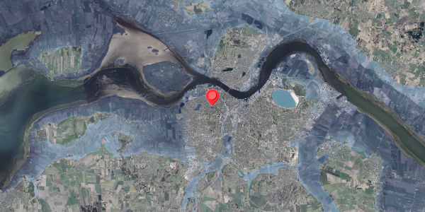 Stomflod og havvand på M.A. Schultz Vej 2, 9000 Aalborg