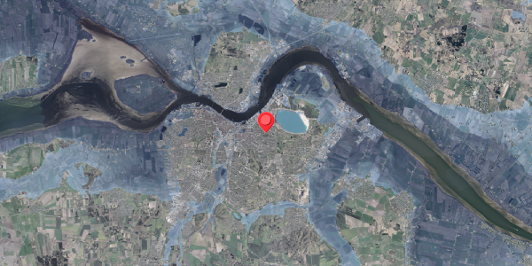 Stomflod og havvand på Mirabellevej 1, 9000 Aalborg