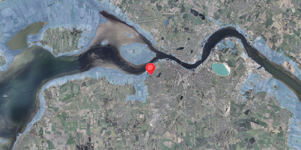 Stomflod og havvand på Mispelvej 45, 9000 Aalborg
