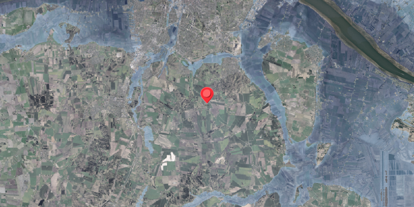 Stomflod og havvand på Nøvlingvej 178, 9260 Gistrup