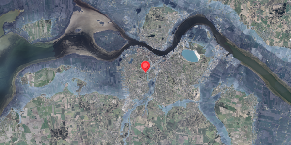 Stomflod og havvand på Ole Kjærs Vej 6, 9000 Aalborg