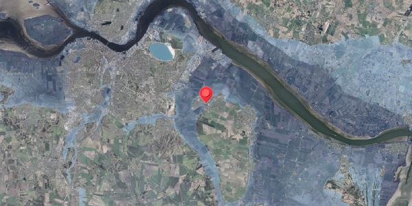 Stomflod og havvand på Postvej 2, 9270 Klarup