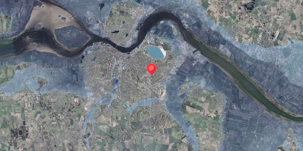 Stomflod og havvand på Ringkøbingvej 14, 9220 Aalborg Øst