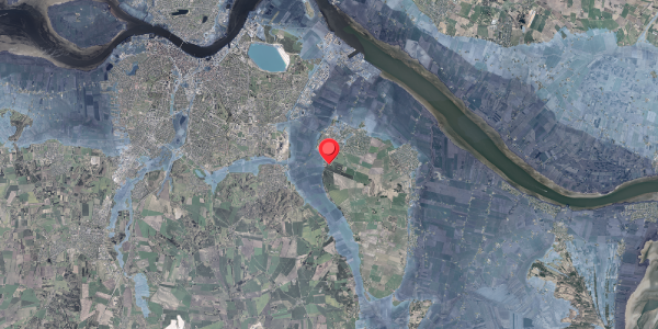 Stomflod og havvand på Romdrup Bakke 5, 9270 Klarup
