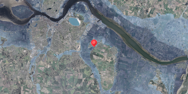 Stomflod og havvand på Romdrupvej 19, . , 9270 Klarup