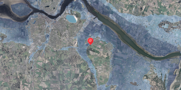 Stomflod og havvand på Romdrupvej 47, 9270 Klarup