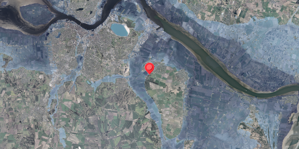 Stomflod og havvand på Romdrupvej 65, 9270 Klarup
