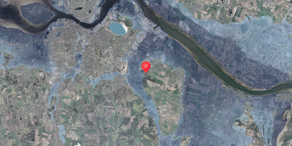 Stomflod og havvand på Romdrupvej 72, 9270 Klarup