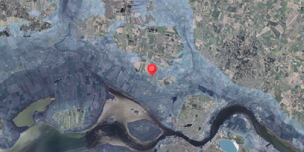 Stomflod og havvand på Rugmarken 18, 9430 Vadum