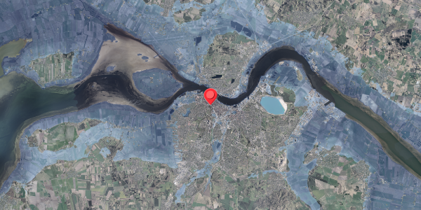 Stomflod og havvand på Saxogade 2, 9000 Aalborg