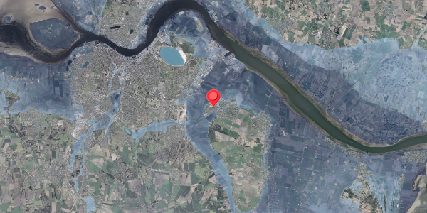 Stomflod og havvand på Spergelvej 7, 9270 Klarup