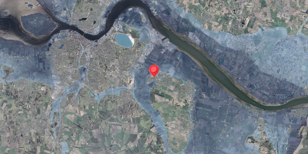 Stomflod og havvand på Spergelvej 8, 9270 Klarup