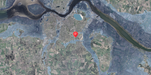 Stomflod og havvand på Sønder Tranders Vej 153D, 9260 Gistrup