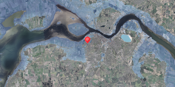 Stomflod og havvand på Under Lien 8, 9000 Aalborg