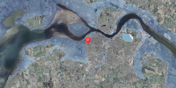 Stomflod og havvand på Under Lien 21, 9000 Aalborg