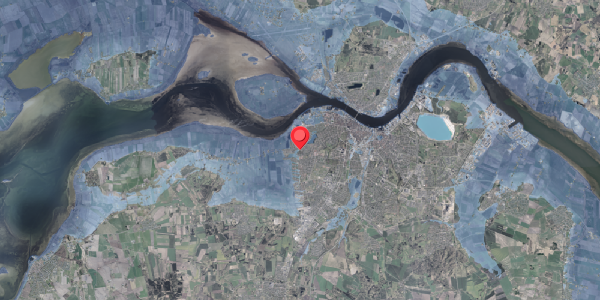 Stomflod og havvand på Under Lien 29, 9000 Aalborg