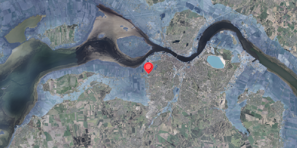 Stomflod og havvand på Under Lien 41, 9000 Aalborg