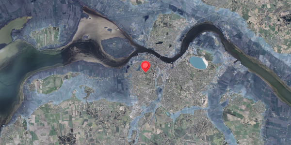 Stomflod og havvand på Vestermarksvej 20, 9000 Aalborg