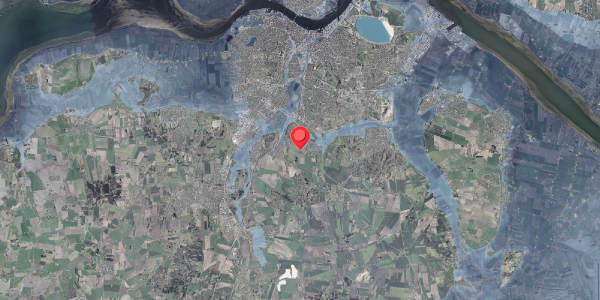 Stomflod og havvand på Vissehøj 1, 9210 Aalborg SØ
