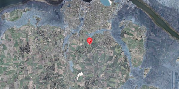 Stomflod og havvand på Vissevej 180, 9260 Gistrup