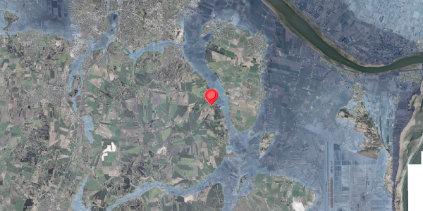 Stomflod og havvand på Vaarstvej 96, 9260 Gistrup